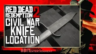 Red Dead Redemption 2 - Civil War Knife and Civil Hat Location