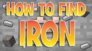 How to find iron FAST | Minecraft Tutorials | Xbox One / 360 PS3 PS4 PS5 / PC JAVA