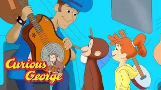 George learns about music instruments 🪕 Curious George 🐵 Kids Cartoon 🐵 Kids Movies