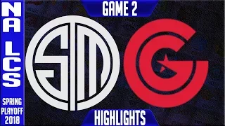 TSM vs CG G2 Playoffs Highlights | NA LCS Quarterfinal Spring 2018 Team Solomid vs Clutch Gaming