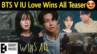 BTS V IU 'Love Wins All' Teaser 🤩| BTS V Romantic MV with IU 😱| BTS V IU MV