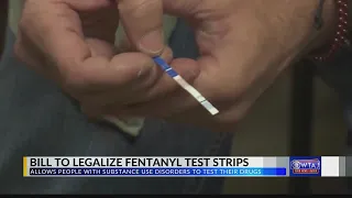 Bill to legalize fentanyl test strips