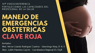 Videoconferencia - Emergencia Obstétrica - CLAVE ROJA