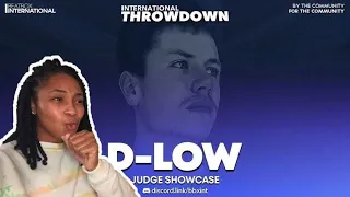 D-Low | Judge Showcase reaction