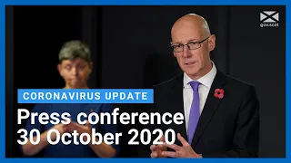 Coronavirus update from the Deputy First Minister: 30 October 2020