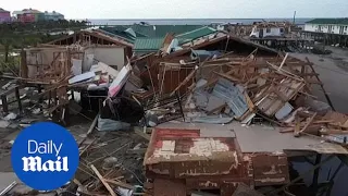 Hurricane Ida: Drone footage shows damage in Louisiana