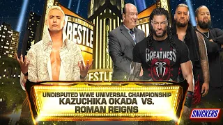 Kazuchika Okada vs Roman Reigns ||WWE2k24 Dream Matches