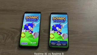 realme 8 5G vs realme 8i: comparison - Speed test and comparison