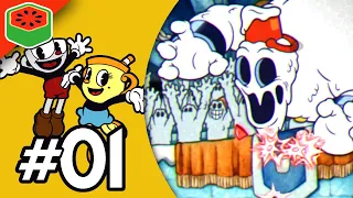 4 YEARS LATER AND WE'RE BACK! | Cuphead DLC Co-op Let's Play #1