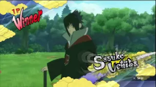 Ultimate Ninja Storm 2 Sasuke Moveset