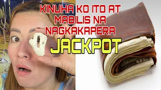 KINUHA KO ITO AT MABILIS NA NAGKAKAPERA JACKPOT-APPLE PAGUIO7