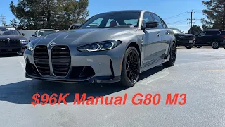 Tour the 2022 M3 in Skyscraper Grey with M Performance Parts | 4K