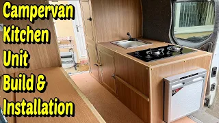 Campervan Conversion Kitchen Unit & Storage Cupboards Build & Install