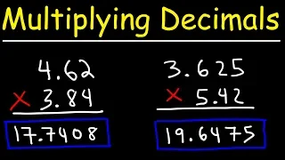 Multiplying Decimals - Basic Introduction!