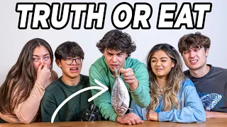 Truth or Eat with my New Roommates