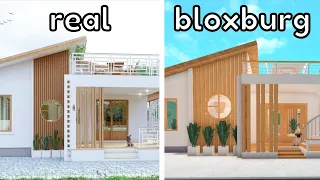 Building a TINY house in Bloxburg