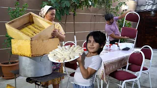 Amazing: Restoring Garden Chairs - Cooking Meat Dough in the Steamer