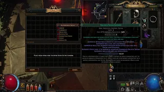 How to make support gems | POE Ruthless SSF