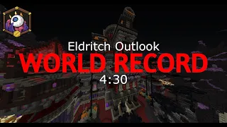 World Record Eldritch Outlook Solo 4:30 (Wynncraft) Speedrun WR (The Eye dungeon)