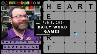 Weekly Squardle and other daily games! - Feb 8, 2024