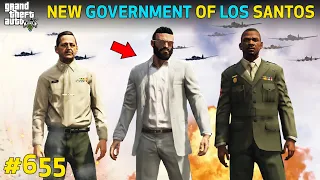 GTA 5 : WORLD'S NEW MOST POWERFUL GOVERNMENT OF TREVOR | PAST IS FUTURE | PART 1 SPECIAL SERIES #655