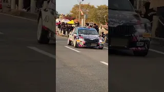 WRC2022Japan競技車公道を走る#shorts