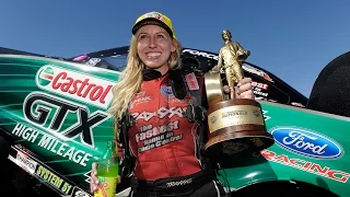 Courtney Force beats her Dad in Sonoma NHRA