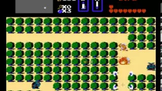 NES Longplay - Legend Of Zelda (all hearts, weapons and armors)