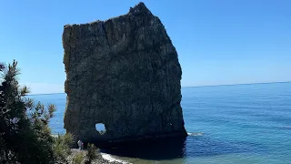 Скала Парус. Село Прасковеевка. Курорты Краснодарского края 07.05.2024г.