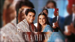 Maahi Ve (2003) Lyrics Video - Kal Ho Naa Ho (Color Coded Lyrical Video in Hindi/Rom/Eng)