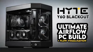 Air Cooled HYTE Y60?! | All Black Gaming PC Build | Noctua NH-U12A Chromax Airflow | NZXT Z690 Intel