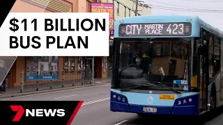 Damning report urges $11 billion spend on Sydney’s bus services | 7 News Australia