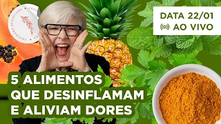 Dores pelo corpo? Use alimentos para desinflamar