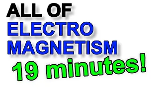 GCSE Physics Revision: All of Electromagnetism and Magnetism (in under 20 minutes)