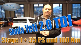 Skoda Yeti 2.0 TDI // Software Stage 1 // +35 PS & 100 Nm
