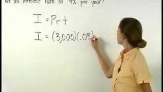 Simple Interest Formula - MathHelp.com - Math Help