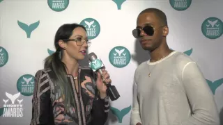 Interview with Eric West on the red carpet of the 7th Annual Shorty Awards