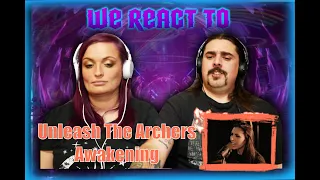 UNLEASH THE ARCHERS - Awakening (FIRST TIME COUPLES REACT)