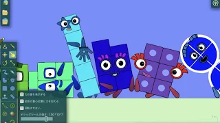 Numberblocks Algodoo Show 1 to 100