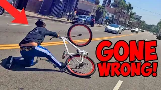 Wheelies GONE WRONG in Hollywood!