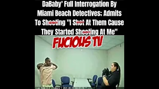 DaBaby' Full Interrogation By Miami Beach Detectives; Admits To Shooting 'I Shot At Them