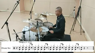 How to play Drum Lesson 3 : Tango