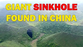 Giant Sinkhole Found in China | Giant Sinkhole With Forest Inside