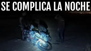 [#210] SE COMPLICA la NOCHE en el DESIERTO- Arabia Saudí - Vuelta al mundo en moto