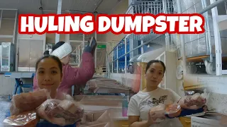 SAKTONG SAKTO MAY FOOD NA HANGGANG SA PAG ALIS |DUMPSTER DIVER