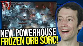 Diablo 4 - Frozen Orbs EVERYWHERE, New S4 Sorc Build