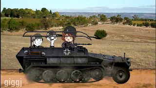 Mio Honda commits War Crimes on the Eastern Front