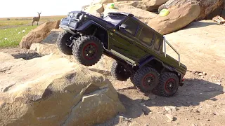 NEW TRX6 MERC G 63 AMG 6x6 vs. TRX4 BENZ G 500 4x4²  - TRAXXAS | RC ADVENTURES