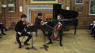Kevin Zhu, violin, Daniel Haas, cello, Derek Wang, piano - Antonín Dvořák - Piano trio no. 4, op. 90