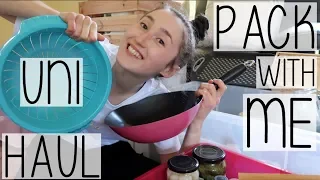 HUGE UNIVERSITY HAUL! EVERYTHING TO TAKE AS A STUDENT | PACK WITH ME